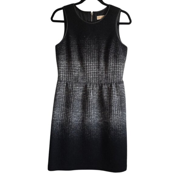 Michael Kors Black and Silver Sleeveless Sheath Dress Size 4 - Picture 2 of 10